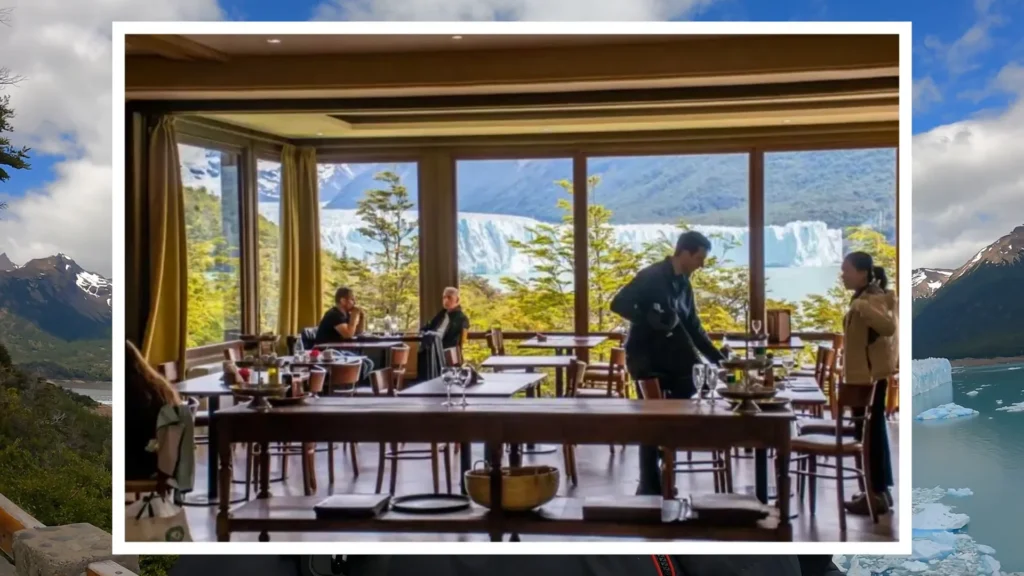 Você Precisa Conhecer o Glaciar Perito Moreno: Um Espetáculo Natural da Patagônia Argentina 2 Refeitório e área de descanso na entrada do Parque Nacional Los Glaciares