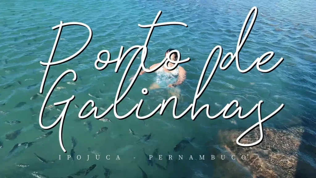 Entrada do vídeo apresentando Porto de Galinhas como destino de aventura