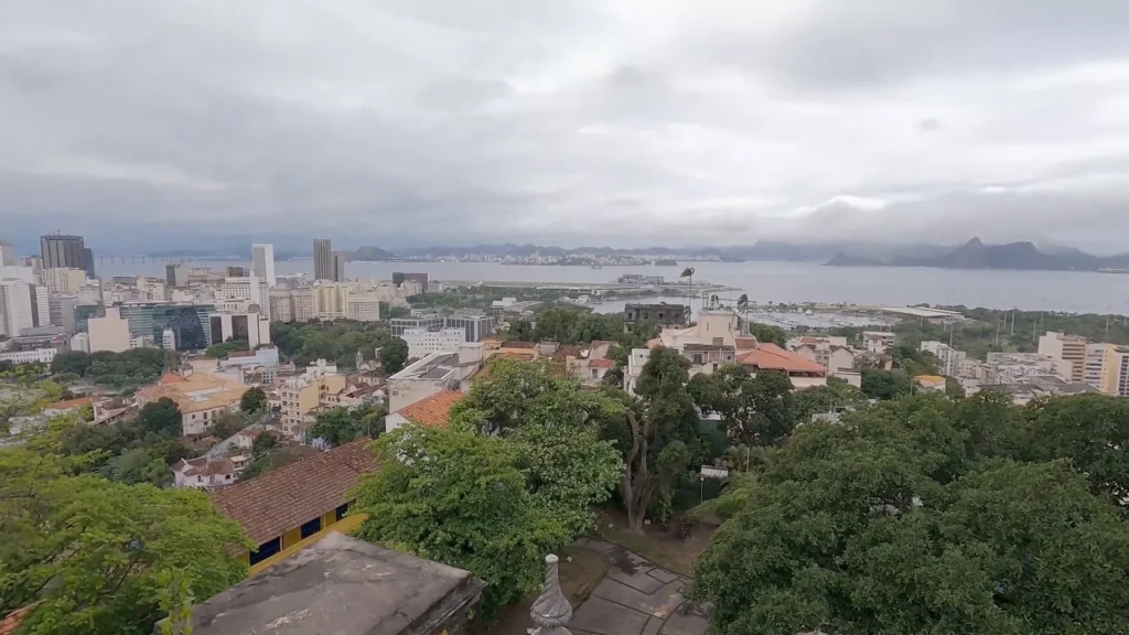 Vista panorâmica do Mirante do Parque das Ruínas