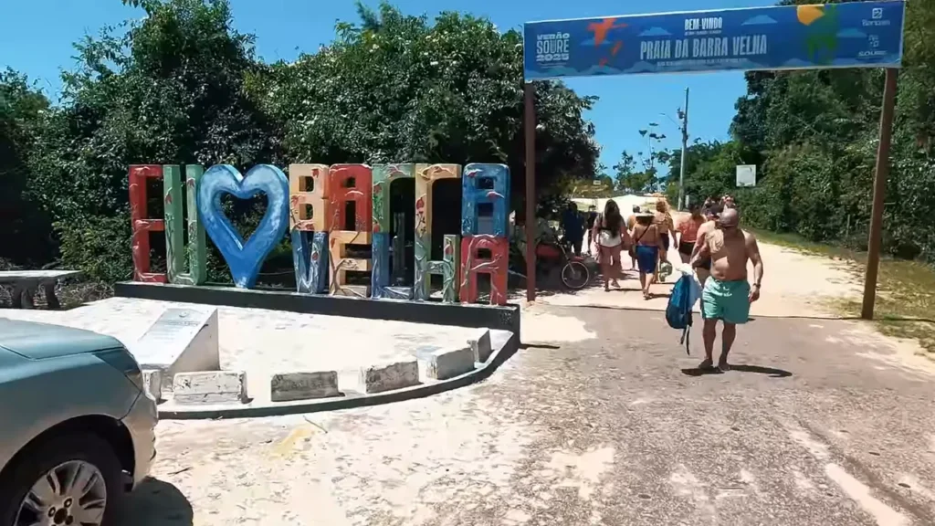 Barra Velha: primeira visão da praia na Ilha do Marajó