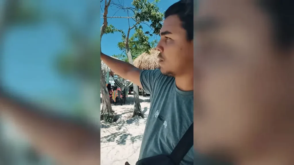 Guia explicando a influência das marés na Ilha do Marajó